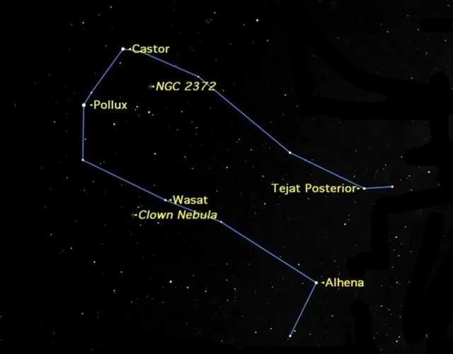 Outline of Gemini The Zodiac helps us to name a star